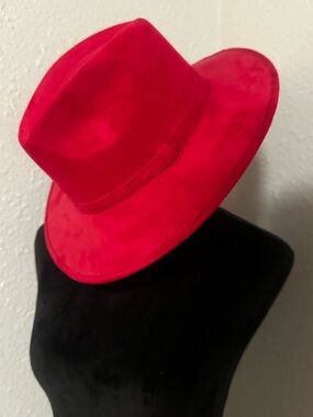 Lucky & Blessed Hot Pink Suede Hat